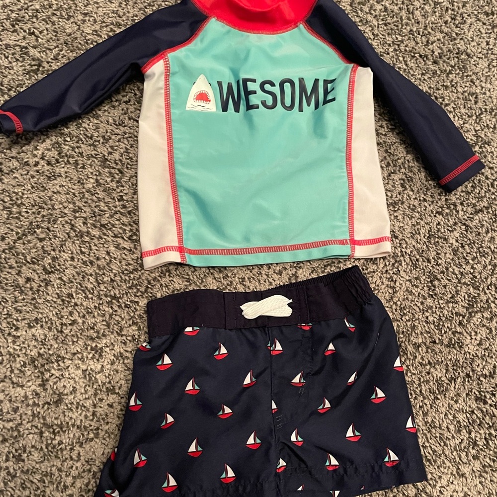 Baby boy swim trunks